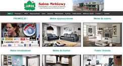 Desktop Screenshot of meblowy.net